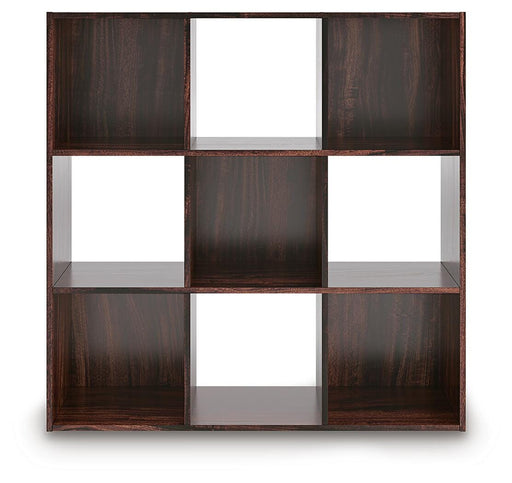 Glosmount Cherry/Light Brown Nine Cube Organizer - EA1055-3X3
