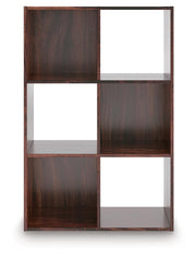 Glosmount Cherry/Light Brown Six Cube Organizer - EA1055-3X2