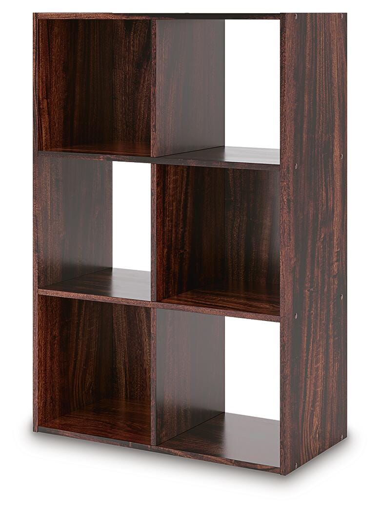 Glosmount Cherry/Light Brown Six Cube Organizer - EA1055-3X2