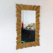 GMR101 GOLDEN LEAF WALL MIRROR - 210000007819