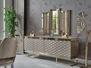 Gokce Consol With Mirror - 115-GOK-CONM