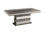 Gokce Diningroom (Consol With Mirror & Dining Table & 6 Dining Chair) - 115-GOK-DT-6-SET