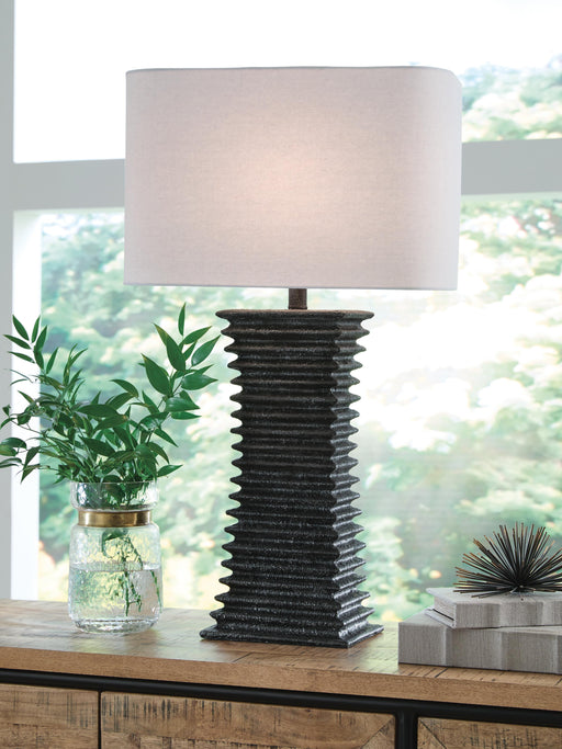 Golzar Black Table Lamp - L236094