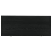 Goodson 64-inch 4-Drawer Double Pedestal Computer Desk Black - 801586