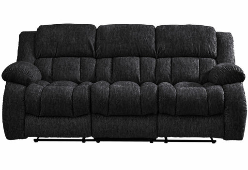 U250 Ebony Reclining Sofa/Console Reclining Loveseat/Glider Recliner - U250-EBONY-RS/CRLS/GR