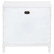 Gracemont 3-drawer Bedroom Nightstand Bedside Table White - 225072