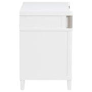 Gracemont 3-drawer Bedroom Nightstand Bedside Table White - 225072