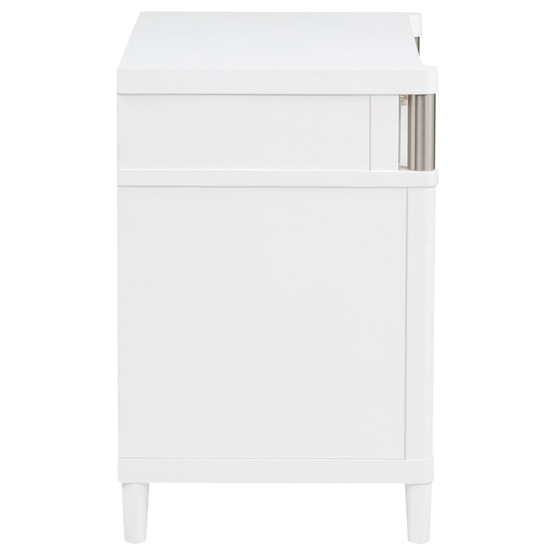 Gracemont 3-drawer Bedroom Nightstand Bedside Table White - 225072