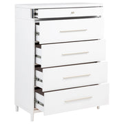Gracemont 5-drawer Bedroom Chest of Drawers White - 225075