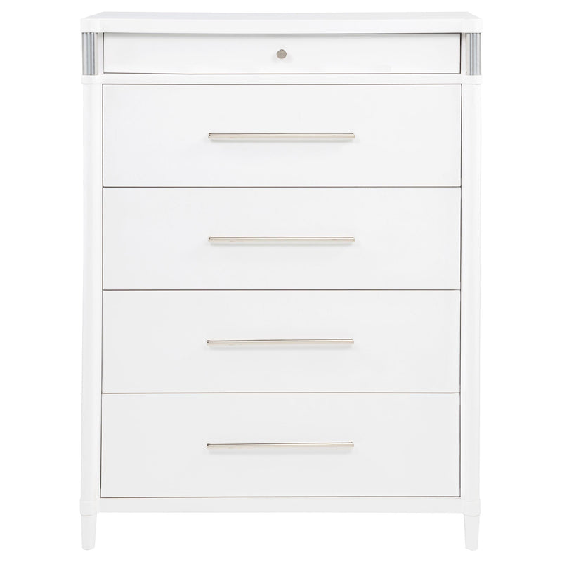 Gracemont 5-drawer Bedroom Chest of Drawers White - 225075