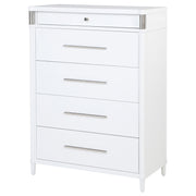 Gracemont 5-drawer Bedroom Chest of Drawers White - 225075