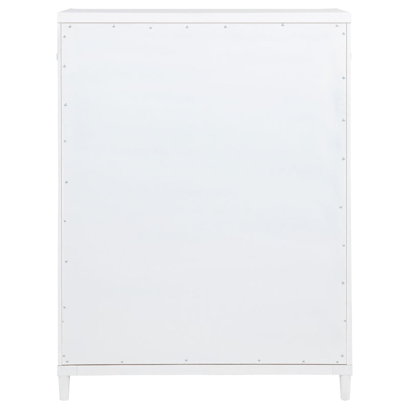 Gracemont 5-drawer Bedroom Chest of Drawers White - 225075