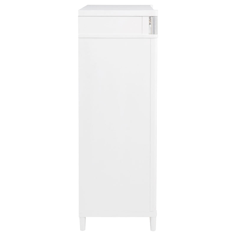 Gracemont 5-drawer Bedroom Chest of Drawers White - 225075