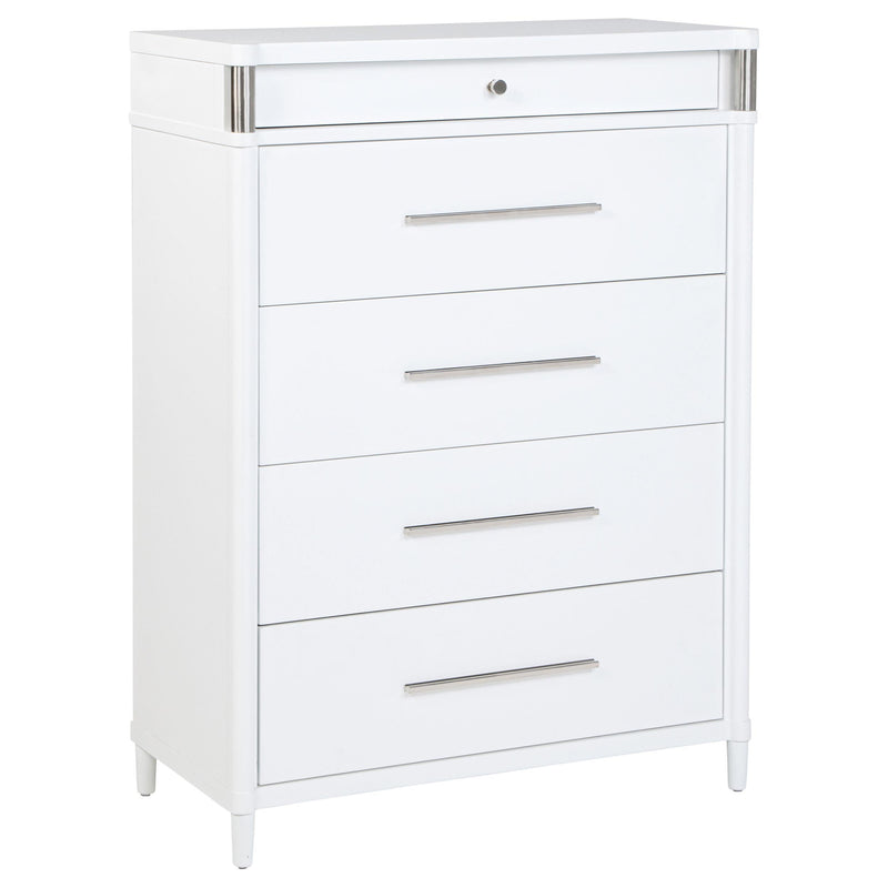 Gracemont 5-piece California King Bedroom Set White - 225071KW-S5