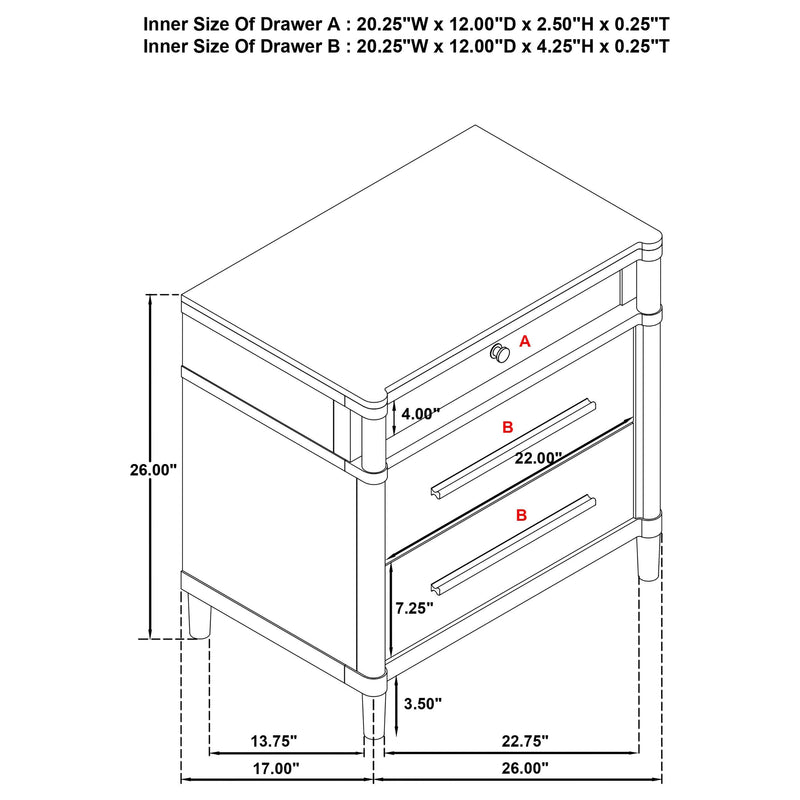Gracemont 5-piece California King Bedroom Set White - 225071KW-S5