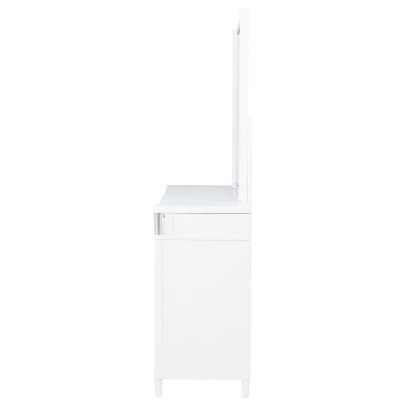 Gracemont 8-drawer Bedroom Dresser with Mirror White - 225073M