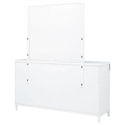 Gracemont 8-drawer Bedroom Dresser with Mirror White - 225073M
