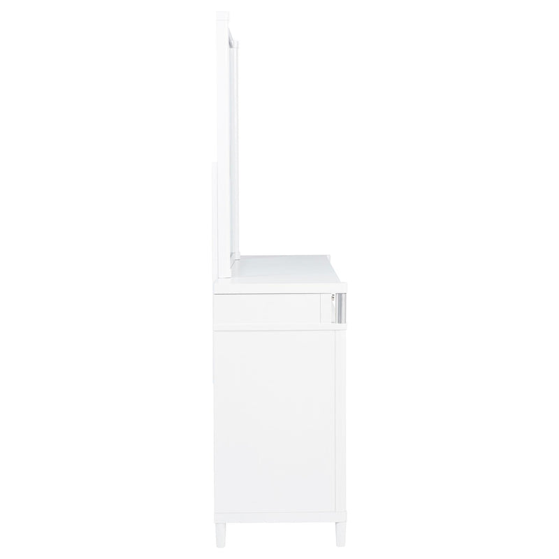 Gracemont 8-drawer Bedroom Dresser with Mirror White - 225073M