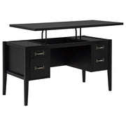 Graham 54-inch 4-drawer Double Pedestal Lift Top Computer Desk Black - 800866