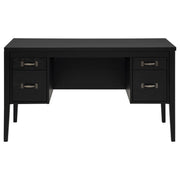 Graham 54-inch 4-drawer Double Pedestal Lift Top Computer Desk Black - 800866