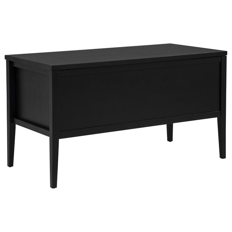 Graham 54-inch 4-drawer Double Pedestal Lift Top Computer Desk Black - 800866