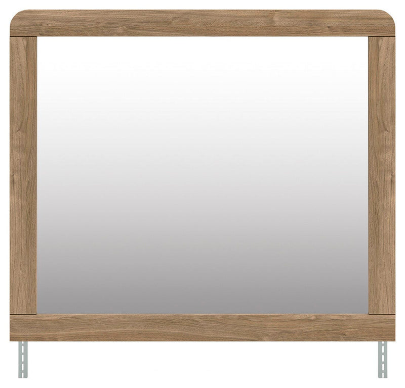 Gramburg Warm Natural Brown Bedroom Mirror - PCB1121-36