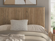Gramburg Warm Natural Brown Full Panel Bed - PCB1121B3
