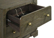 Gran Park 4-piece California King Bedroom Set Dark Cocoa - 224930KW-S4