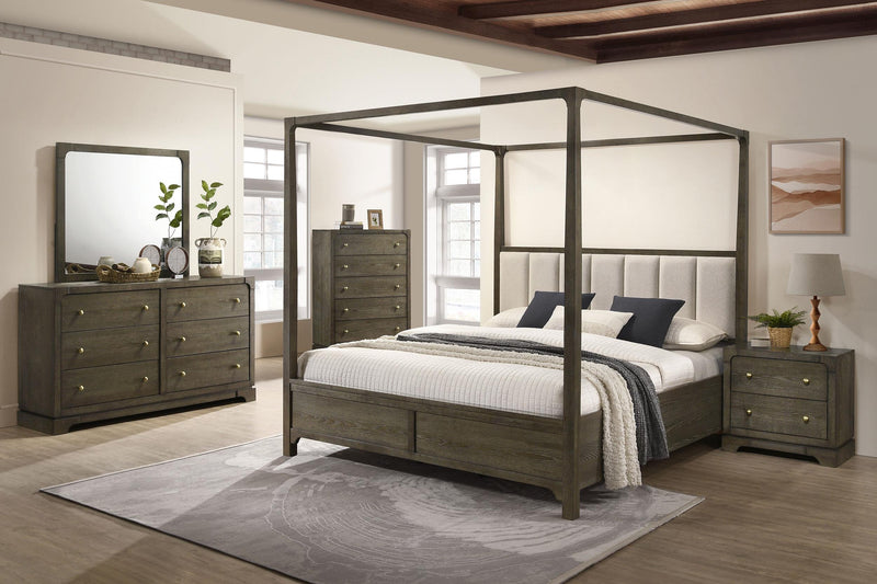 Gran Park 5-drawer Bedroom Chest of Drawers Dark Cocoa - 224935