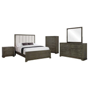 Gran Park 5-piece Eastern King Bedroom Set Dark Cocoa - 224930KE-S5
