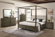 Gran Park 5-piece Queen Bedroom Set Dark Cocoa - 224931Q-S5