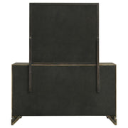 Gran Park 6-drawer Dresser and Mirror Dark Cocoa - 224933M