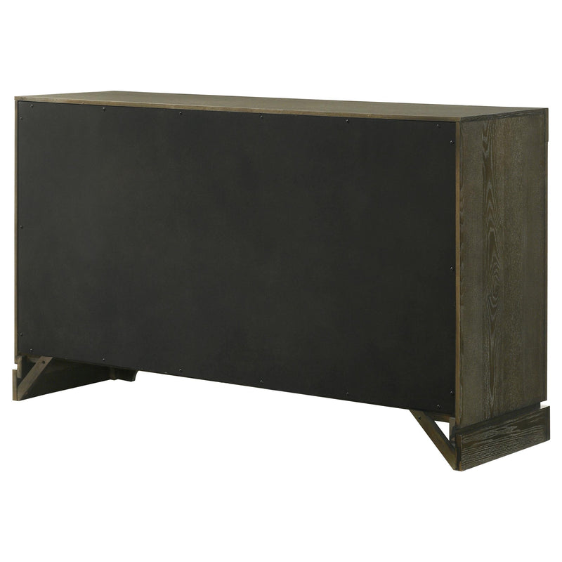 Gran Park 6-drawer Dresser Cabinet Dark Cocoa - 224933