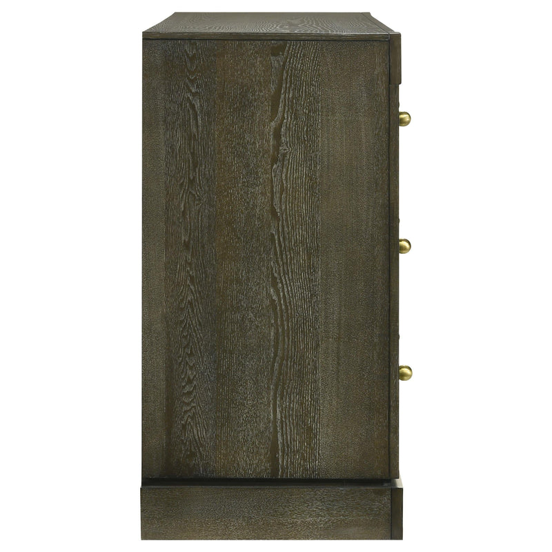 Gran Park 6-drawer Dresser Cabinet Dark Cocoa - 224933