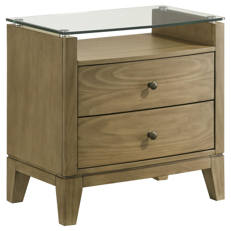 Granada 4-piece Queen Bedroom Set Natural Pine - 224921Q-S4