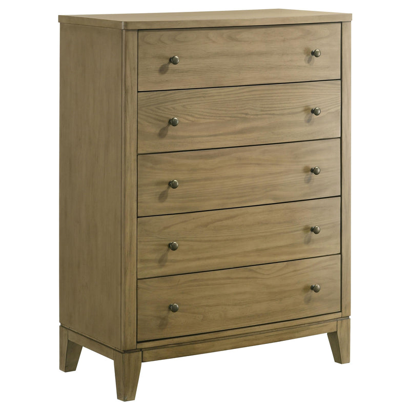 Granada 5-piece California King Bedroom Set Natural Pine - 224921KW-S5