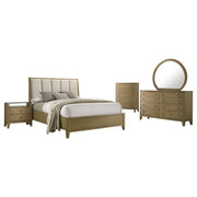 Granada 5-piece Eastern King Bedroom Set Natural Pine - 224921KE-S5
