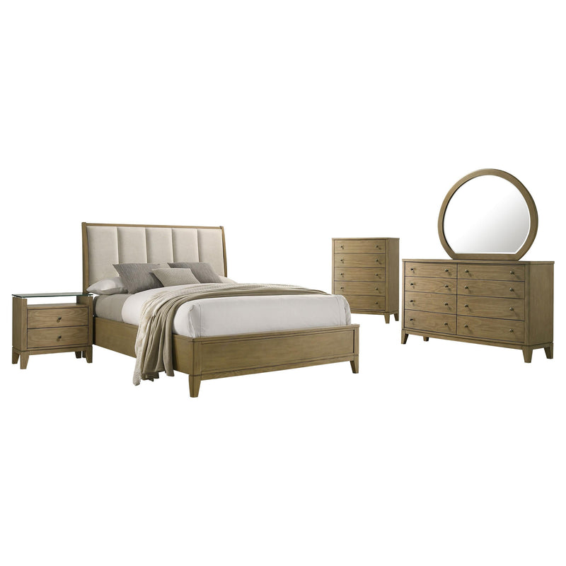 Granada 5-piece Queen Bedroom Set Natural Pine - 224921Q-S5