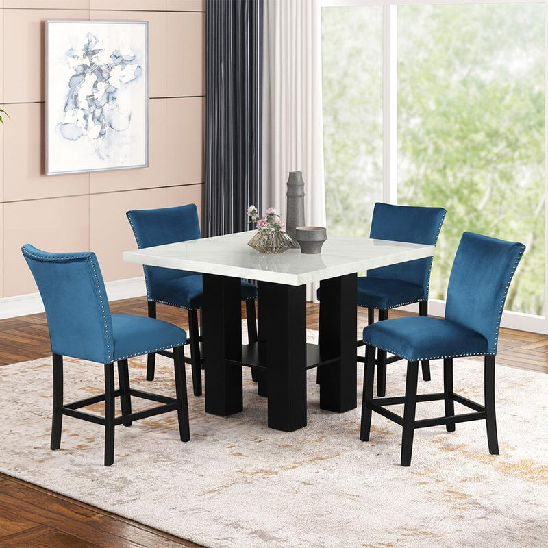 Granada - 5PC Pub Table Set, Table and 4 Chairs - D526-5PC-Set