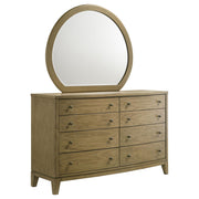 Granada 8-drawer Dresser and Mirror Natural Pine - 224923M