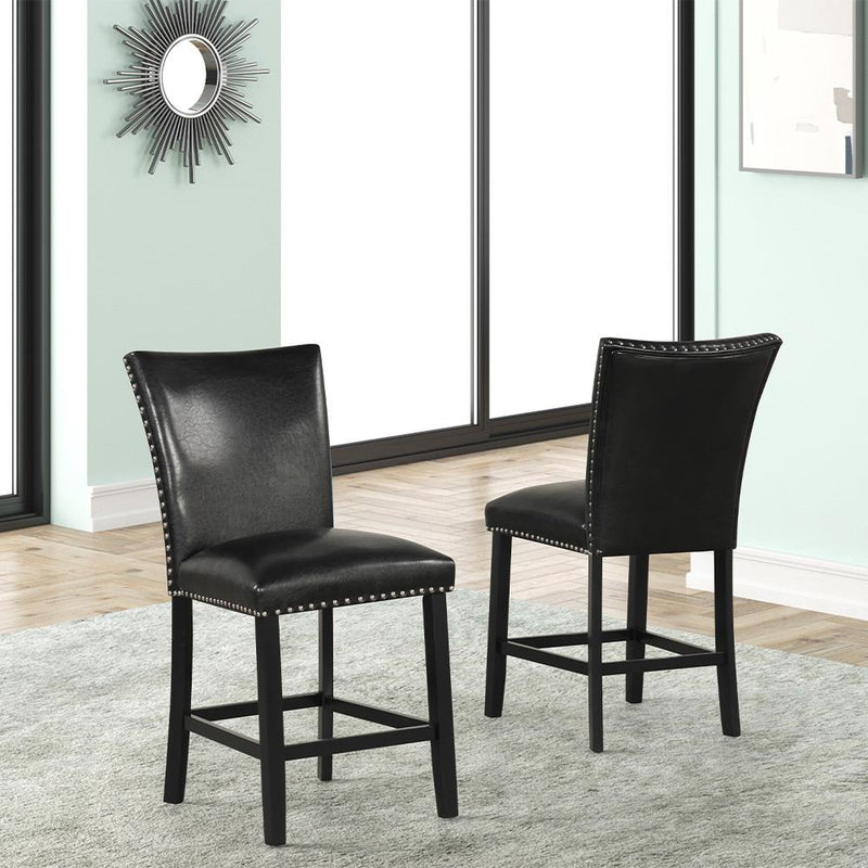 Granada - Upholstered PU Chair with Footrest 2PC/CTN - D523-C