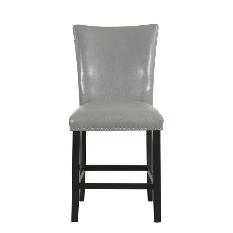 Granada - Upholstered PU Chair with Footrest 2PC/CTN - D524-C