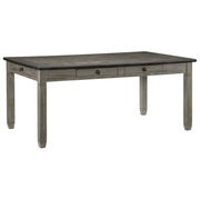 Granby Antique Gray Dining Set - Lara FurnitureDining Room Set