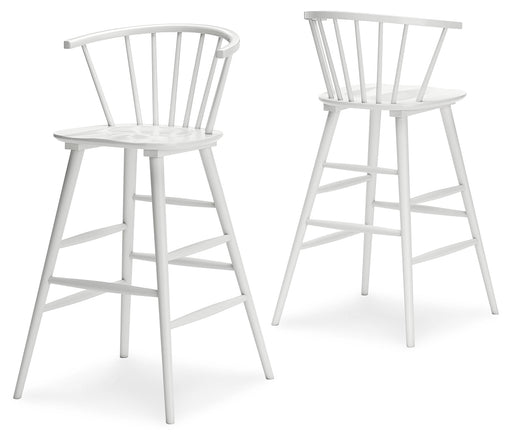 Grannen Bar Height Stool (Set of 2) - D407-130 - Lara Furniture
