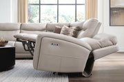Gravier Gray 5-Piece Power Reclining Sectional - U13300S4