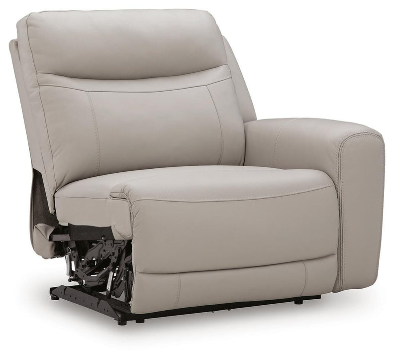 Gravier Gray Right-Arm Facing Power Recliner - U1330062