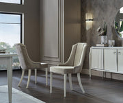 Gravita Dining Table (Ivory) - Lara FurnitureDining Tables