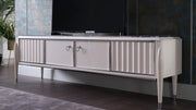 Gravita Tv Stand Ivory Leg - Lara FurnitureTV Stand