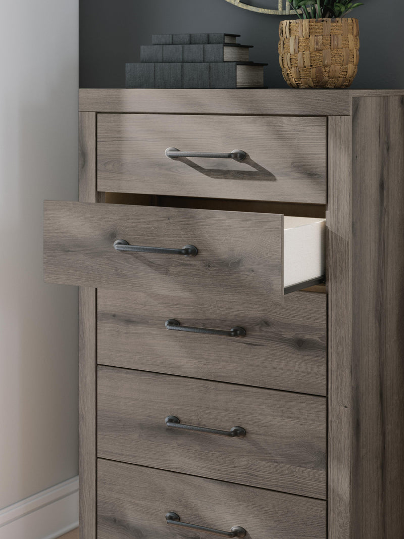 Graystorm Brown Gray Chest of Drawers - PCB2405-46