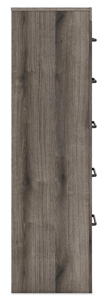 Graystorm Brown Gray Chest of Drawers - PCB2405-46